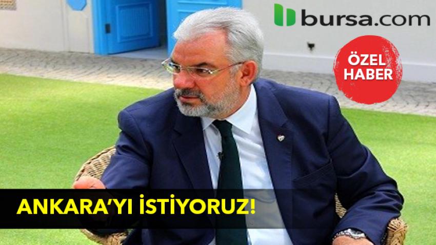 Bursaspor, Ankara'yı istiyor!