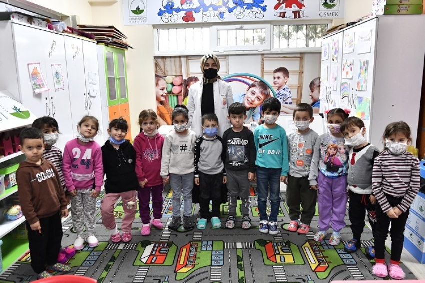 Osmangazi’de çocuklar sevgiyle büyüyor