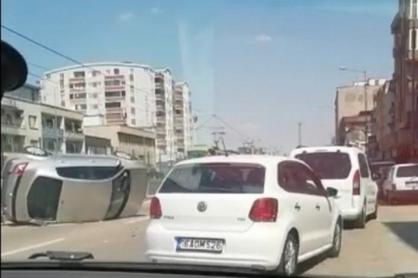 Bursa'da ilginç kaza!