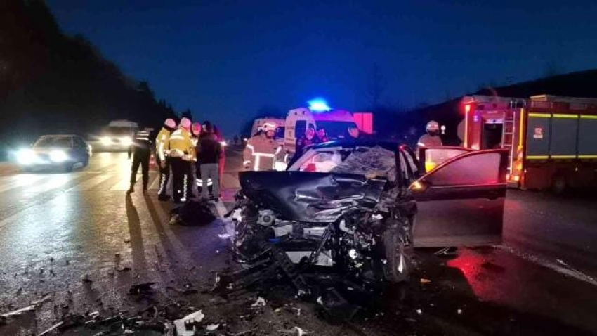 Bursa'da korkunç kaza: 7 yaralı
